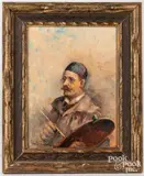 portrait of William Porter by George Newman, oil on board, sold Apr 2023