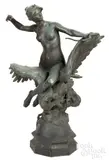 of Hebe by Georges Bareau, patinated bronze, sold Jan 2023