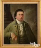 portrait of a gentleman by Samuel Jennings, oil on canvas, sold Jan 2023