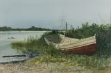 LANDSCAPE PAINTING by John Will Creasy, watercolor on paper, sold Jun 2024