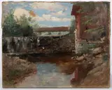 PAINTING by George Albert Frost, oil on canvas, sold Jun 2024