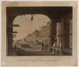 PHILADELPHIA PRINT by William Russell Birch, hand-colored engraving, sold Jun 2024