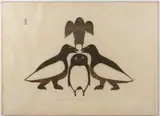 Untitled by Jamasie Teevee, LITHOGRAPH, sold Jun 2024