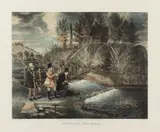 Untitled by English Fly Fishing Sporting Print, lithograph on paper, sold Apr 2024