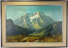 Untitled by Segundo Huertas, Oil on canvas, sold Nov 2021