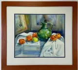 Green Jug by Joseph Hoover, Watercolor, sold Nov 2021