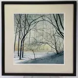 Arboreal by Joseph Hoover, Watercolor, sold Nov 2021