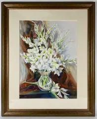 For Glads Only by Joseph Hoover, Watercolor, sold Nov 2021