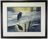 In the Bleak Mid Winter by Joseph Hoover, Watercolor, sold Nov 2021