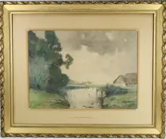 Untitled by Henry Ward Ranger, Watercolor, sold Nov 2021