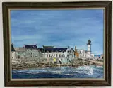 L'ile De Sein by Wing Howard, Watercolor, sold Nov 2021