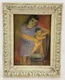 Untitled by Helen Malta, Pastel on paper, sold Nov 2021