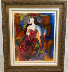 Lady B. by Linda Le Kinff, Serigraph, sold Dec 2021