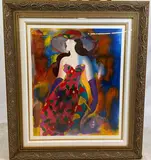 Lady B. by Linda Le Kinff, Serigraph, sold Dec 2021