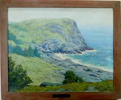 Whitehead, Mohegan by George J. Stengel, Oil on canvas, sold Dec 2021
