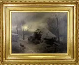 Untitled by Hermann Herzog, Oil on canvas, sold Dec 2021