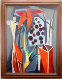 Untitled by Richard Rogers, oil on canvas, sold Dec 2021