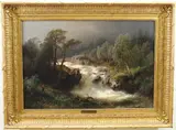 Untitled by Hermann Herzog, Oil on canvas, sold Dec 2021