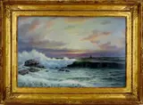 Untitled by Edward Moran, Watercolor, sold Dec 2021