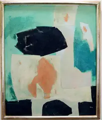 Swatch by Richard Rogers, Oil on canvas, sold Dec 2021