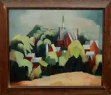 Summer Shadows by Richard Rogers, Oil on canvas, sold Dec 2021