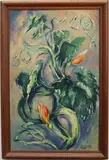Gourd Vine by Richard Rogers, Oil on canvas, sold Dec 2021