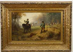 Untitled by Wilhelm Pfeiffer, Oil on canvas, sold Dec 2021
