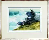 Untitled by Don Stone, Watercolor, sold Dec 2021