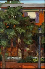 Untitled by Robert Beck, Oil on board, sold Dec 2021