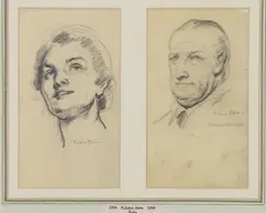 Untitled by Francis Luis Mora, Pencil on paper, sold Dec 2021