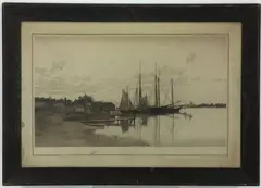 Untitled by Charles X. Harris, Lithograph, sold Dec 2021