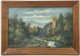 Untitled by George D. Falk, Oil on canvas, sold Dec 2021