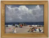 Edward Henry Potthast by Tom King, Oil on canvas, sold Dec 2021