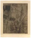 Papiers Colles Mourlot by Pablo Picasso, Lithograph of Picasso's "Papiers Colles Mourlot", sold Dec 2021