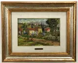 Untitled by Renzo Paoletti, Oil on board, sold Jan 2022