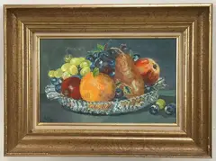 Untitled by Bertram Goodman, Oil on board, sold Jan 2022