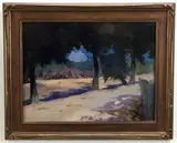 Untitled by Anna Grabein, Gouache on board, sold Jan 2022