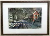Untitled by Gustav Nilson, Watercolor, sold Jan 2022