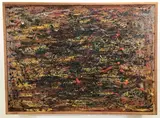 Untitled by Bears the Signature Jackson Pollock, Oil on canvas, sold Jan 2022