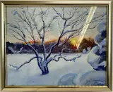 Untitled by Tom King, Watercolor, sold Feb 2022