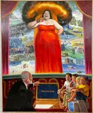 Untitled by Tom King, Oil on canvas, sold Feb 2022