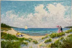 Untitled by Tom King, Oil on canvas, sold Feb 2022
