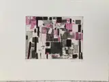 Landscape With Trees III by Bill Scott, Aquatint etching, sold Feb 2022