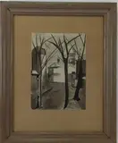 Untitled by Guy Colomer, Watercolor, sold Feb 2022