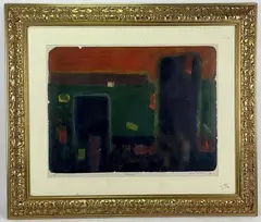 Monuments by Will Petersen, Lithograph, sold Mar 2022