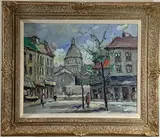 Untitled by Andre Picot, Oil on canvas, sold Mar 2022