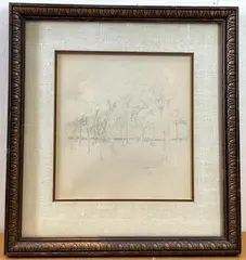 Untitled by Wesley Lea, Pencil, sold Mar 2022