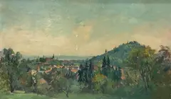 Untitled by Ferdinand Pamberger, Oil on canvas, sold Mar 2022