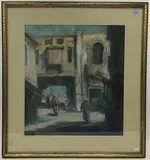 Untitled by Leonid Gechtoff, Pastel, sold Mar 2022