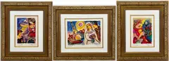 Wedding in Paris by Zamy Steynovitz, Lithographs (3), sold Apr 2022